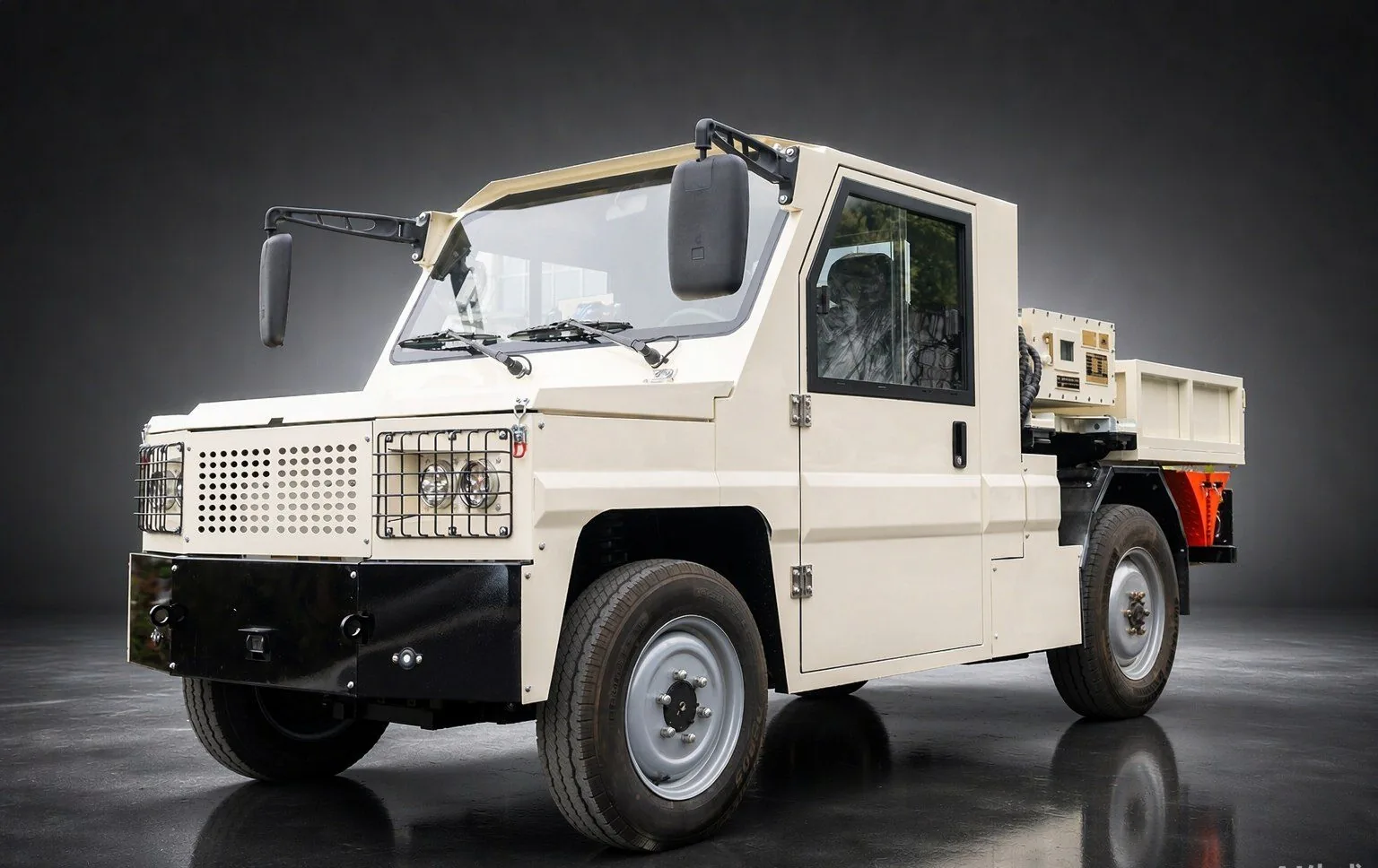 2-Seater Explosion-Proof Rubber-Tyred Vehicle